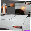 サイドマーカー LEDサイドマークフェンダーライトグリントスタイルAmber 2pcs for Honda HR-V Vezel 2015-2022 Led Side Mark Fender Light Glint Style Amber 2pcs For Honda HR-V Vezel 2015-2022(2)