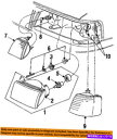 サイドマーカー リンカーンフォードOEM 88-94コンチネンタルサイドマーカーライトランプ右e8oy15a201c Lincoln FORD OEM 88-94 Continental-Side Marker Light Lamp Right E8OY15A201C(2)