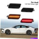 TCh}[J[ AEfBA7 S7 RS7 Quattro 2012-20184xX[NLEDtgуATCh}[J[Cg 4x Smoked LED Front&Rear Side Marker Light For Audi A7 S7 RS7 Quattro 2012-2018