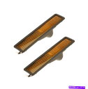 サイドマーカー BMW E30 86-93サイドマーカーレンズフロントL R X2 OEM本物のライトリフレクターランプ用 For BMW e30 86-93 Side Marker Lens Front L R x2 oem GENUINE light reflector lamp