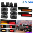 サイドマーカー 2003年から2009年のHummer H2 14PCS LED CAB ROFEランニングライトサイドマーカーランプスモーク For 2003...