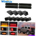 サイドマーカー 2003年から2009年のHummer H2 14PCS LED CAB ROFEランニングライトサイドマーカーランプスモーク For 2003...