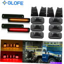 サイドマーカー 2003年から2009年のHummer H2 14PCS LED CAB ROFEランニングライトサイドマーカーランプスモーク For 2003...