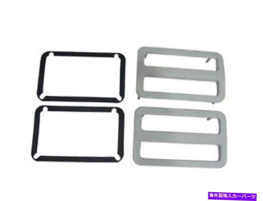 サイドマーカー PGクラシック1214-71b 1971ダッジ充電器側マーカーリアベゼル PG Classic 1214-71B 1971 Dodge Charger Side Marker Rear Bezel