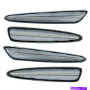 サイドマーカー Chevrolet Corvette C6 ConceptSidemarkerセットの場合 - クリア3150-019 For Chevrolet Corvette C6 Concept Sidemarker Set - Clear 3150-019(2)