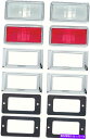 サイドマーカー 1968 Camaro、Nova Front/Lear Side Marker Light&Bezel Kit、ライセンスGMパーツ 1968 Camaro, Nova Front/Rear Side Marker Light & Bezel Kit, Licensed GM Part(2)