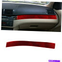 trim panel BMW 3Series E46 1998-05のレッドカーボンファイバーダッシュボードパネルカバートリム Red Carbon Fiber...