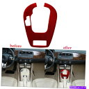 trim panel BMW Z4 2003-08レッドカーボンファイバー自動ギアシフトフレームパネルカバートリム用 for bmw z4 2003-08 re...