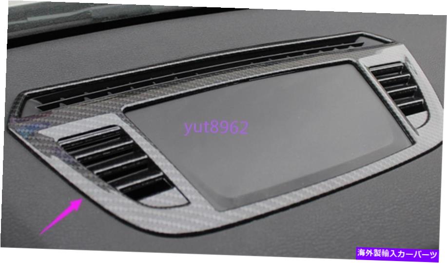 trim panel BMW X1 2016-2018用のカーボンファイバースタイルのインストルメントパネルスピーカー装飾ボックス Carbon fiber style Instrument panel speaker decoration box For BMW X1 2016-2018