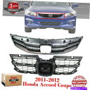 trim panel 2011-2012ホンダアコードクーペの新しいアッパーグリルシェル フロントパネルトリム New Upper Grille Shell Front Panel Trim For 2011-2012 Honda Accord Coupe