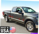 trim panel 15-2018 F150スーパーキャブ6.5 'ベッド2 5/8' 'ワイド12pのタイガーボディサイドモールディングトリム TYGER Body Side Molding Trim For 15-2018 F150 Supercab 6.5' Bed 2 5/8'' Wide 12P(2)