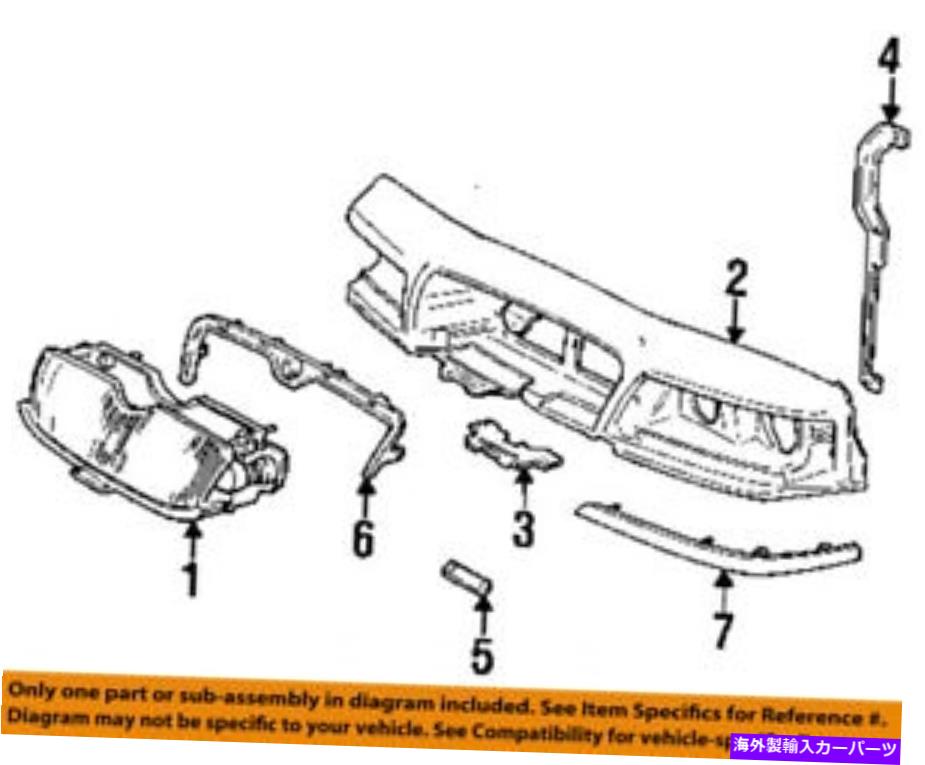 trim panel Mercury Ford OEM Grand Marquisフロントパネル低下モールディングトリム左f6mz8419bb Mercury FORD OEM Grand Marquis Front Panel-Lower Molding Trim Left F6MZ8419BB