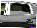 trim panel XeXN̓e8PCS QAA PILLARJo[J[MKX 16-18 Stainless Chrome Pillar Posts 8PCS QAA Pillar Covers FOR Lincoln MKX 16-18