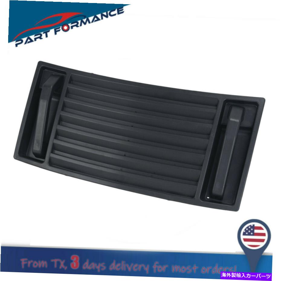 trim panel 2003年から2009年のハマーH2フロントフードベントパネルハンドルカバートリムブラック For 2003-2009 Hummer H2 Front Hood Vent Panel Handle Covers Trim Black