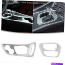 trim panel カーギアシフトパネルの装飾カバーダッジチャレンジャー2015+のベゼルインテリアトリム Car Gear Shift Panel Decor Cover Bezel Interior Trim For Dodge Challenger 2015+(2)