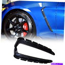 trim panel Ford Mustang Shelby GT350 19UPのカーボンファイバーサイドフェンダーエアベントトリムカバー Carbon Fiber Side Fender Air Vent Trim Cover For Ford Mustang Shelby GT350 19UP