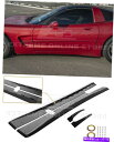 trim panel 97-04コルベットC5 | ZR1 ABSプラスチックグロスブラックサイドスカートパネルと泥フラップ For 97-04 Corvette C5 | ZR1 ABS Plastic Gloss Black Side Skirts Panel & Mud Flap