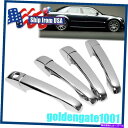 クロームカバー 2008-2010ダッジアベンジャージャーニーグランドキャラバンGGの米国クロムドアハンドルカバー US Chrome Door Handle ...