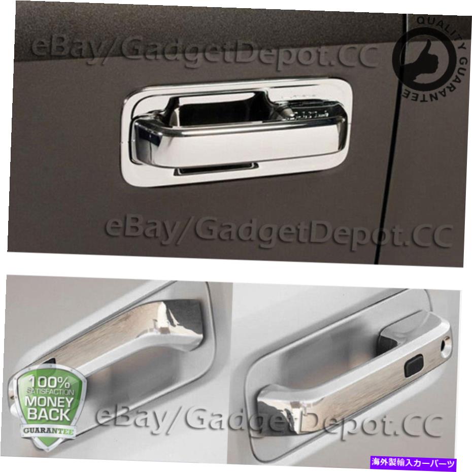 ५С 4PCSɥϥɥ륫С2017 2018 2019եF250HD F350HDѡǥ塼ƥ 4pcs Chrome Door Handle Covers For 2017 2018 2019 Ford F250HD F350HD Super Duty