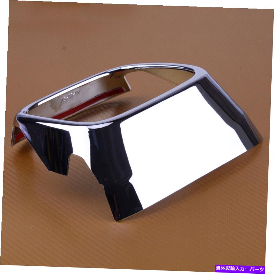 クロームカバー ホンダCR-V CRV 2015-2016にフィットするクロムメッキフロントグリルロゴフレームカバー Chrome Plated Front Grille Logo Frame Cover Fit for Honda CR-V CRV 2015-2016