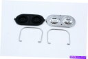 クロームカバー シボレー1967-1982コルベットマスターシリンダーカバークロームとガスケット FOR Chevrolet 1967-1982 Corvette Master Cylinder Cover Chrome w/ Bails & Gaskets(2)