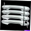 ५С ȥ西10-16ץꥦ+11-15+09-15٥󥶥ɥϥɥ륫Сޡ For Toyota 10-16 PRIUS+11-15 SIENNA+09-15 VENZA CHROME Door Handle Covers SMART