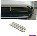 クロームカバー 2PCSカーABSクロームリアフォグライトランプカバートヨタシエナ2021-2022のトリム 2PCS Car ABS Chrome Rear Fog Light Lamp Cover Trim For Toyota Sienna 2021-2022(2)