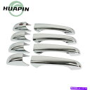 クロームカバー 08-16のクロムドアハンドルカバークライスラータウンカントリードッジグランドキャラバン Chrome Door Handle Cover fo...