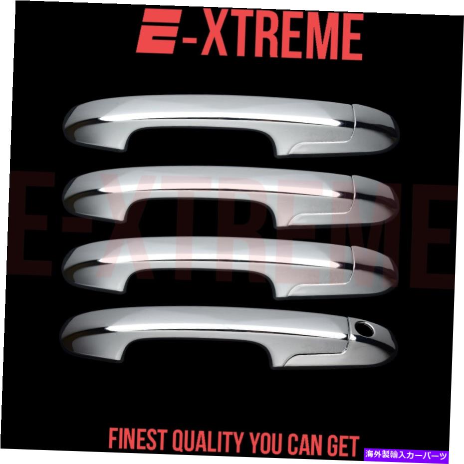 クロームカバー ホンダ2003-04 05 06 07 Accord 4ドアクロムハンドルカバー付きCassengerキー FOR HONDA 2003-04 05 06 07 ACCORD 4 DOOR CHROME HANDLE COVER W/o PASSENGER KEY