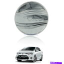 クロームカバー トヨタベルタヴィオスヤリスセダン2013+燃料リッドキャップカバートリム保護クロム Toyota Belta Vios Yaris Sedan ...