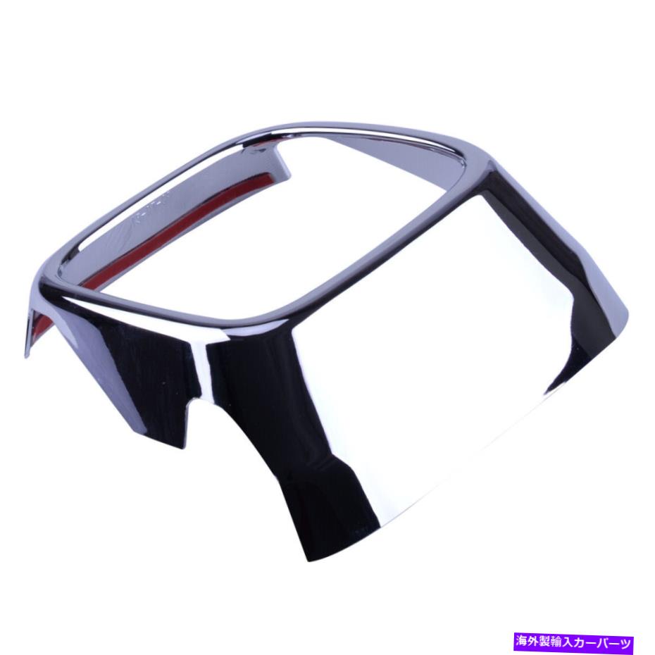 クロームカバー クロムフロントグリルロゴ装飾フレームカバートリムホンダCRV 2015 2016 YEに適しています Chrome Front Grille Logo Decor Frame Cover Trim fit for Honda CRV 2015 2016 YE