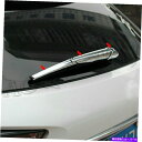 クロームカバー レクサスNX200T 300H 300 2015-21のクロムリアフロントガラスウィンドウワイパーカバートリム Chrome Rear Wind...