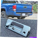 クロームカバー トヨタタコマN300 2016-2020 2022クロムトランクリアドアボウルハンドルカバー用 For Toyota Tacoma N300 2...