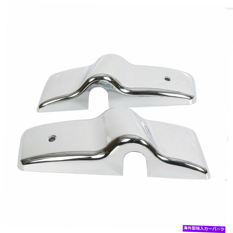 クロームカバー Freightliner Columbia Century Mirror MirrorカバーブラケットChromeペアRH＆LH For Freightliner Columbia Century Door Mirror Cover Bracket Chrome Pair RH & LH