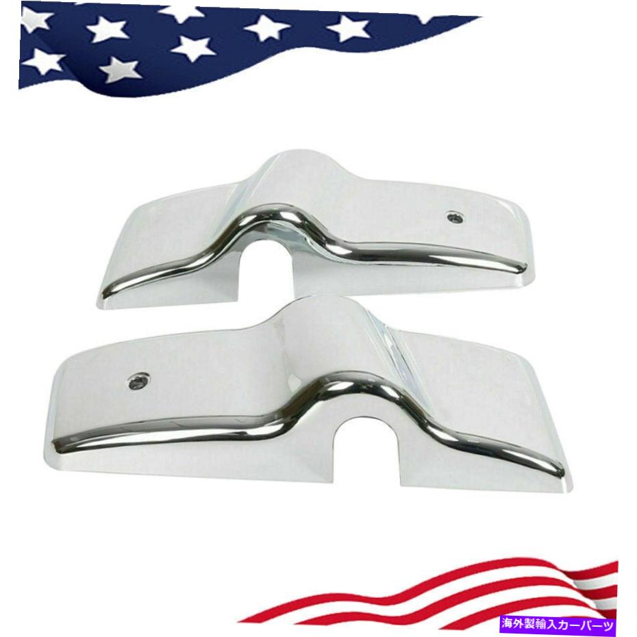 クロームカバー Freightliner Columbia Century LH RH Chromeドアミラーカバーブラケットペア For Freightliner Columbia Century LH RH Chrome Door Mirror Cover Bracket Pair