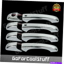 クロームカバー Dodge Grand Caravan 08-15 Chrome4ドアハンドルカバーW/Out PSG KH For Dodge Grand C...