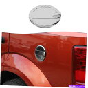 N[Jo[ OσhAR^NKXLbvJo[_bWjg2007-12Npgx[ Exterior Door Fuel Tank Gas Cap Cover Trim Bezels for Dodge Nitro 2007-12 Chrome