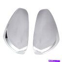 クロームカバー クロムカースタイリングサイドミラー3008 5008の光沢ペアカバーアクセサリー Chrome Car Styling Side Mirrors...