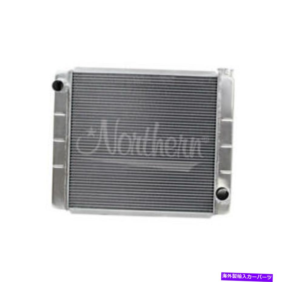 Radiator ノーザンラジエーター209689; GM用レースプロトリプルパス24 "x 19" 2列アルミニウム Northern Radiator 209689; Race Pro Triple Pass 24" x 19" 2-Row Aluminum for GM