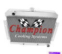 Radiator 1966 1967 1968 1969 -71 AMCアンバサダー3列WRラジエーター(Chevy V8 Engine) 1966 1967 1968 1969 -71 AMC AMBASSADOR 3 Row WR Radiator (Chevy V8 Engine)(2)