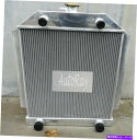 Radiator アルミニウム合金ラジエーターフォードカーフラットヘッドV8エンジンMT 1949-1953 1950 1951 1952 Aluminum A...