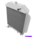 Radiator イーグルレーシング3列アルミニウムラジエーター1949-53フォードカー Eagle Racing 3 Row Aluminum Radiat...