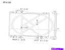 Radiator ラジエーターKoyo A1305は1992 Lexus SC300に適合します Radiator Koyo A1305 fits 1992 L...