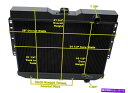 Radiator 3列の割引チャンピオンブラックフィニッシュラジエーター1963 64 1965シボレーベルエア 3 Row Discount Champion Black Finish Radiator for 1963 64 1965 Chevrolet Bel Air(2)