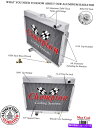 Radiator 3 Row Al Champion Radiator Lowhose Driver 24