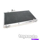 Radiator Rev9 2列アルミニウムラジエーターIS300 01-05 JCE10 ALTEZZA MT W/ 2Xファン Rev9 2 Row Alu...