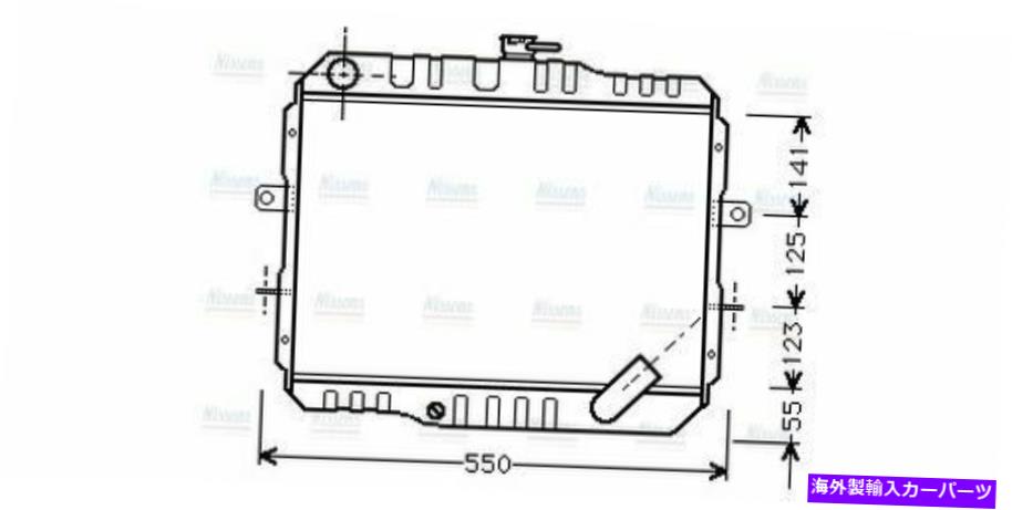 Radiator AVAȥ饸MT2061 MB222054 AVA Coolant Radiator MT2061 MB222054