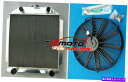Radiator Ford Car Flathead V8 Engine M/T Alu Radiator&Fan 1949-1953 1950 1951 19...