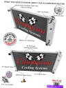 Radiator 1963-1970ビュイックワイルドキャットアルミニウム3列チャンピオンラジエーター 1963-1970 Buick WIldcat Alum...