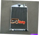 Radiator Ford Carの場合、Chevy 350 V8 Auto at 1933 -1934 33 34 Aluminum Radiator bra...